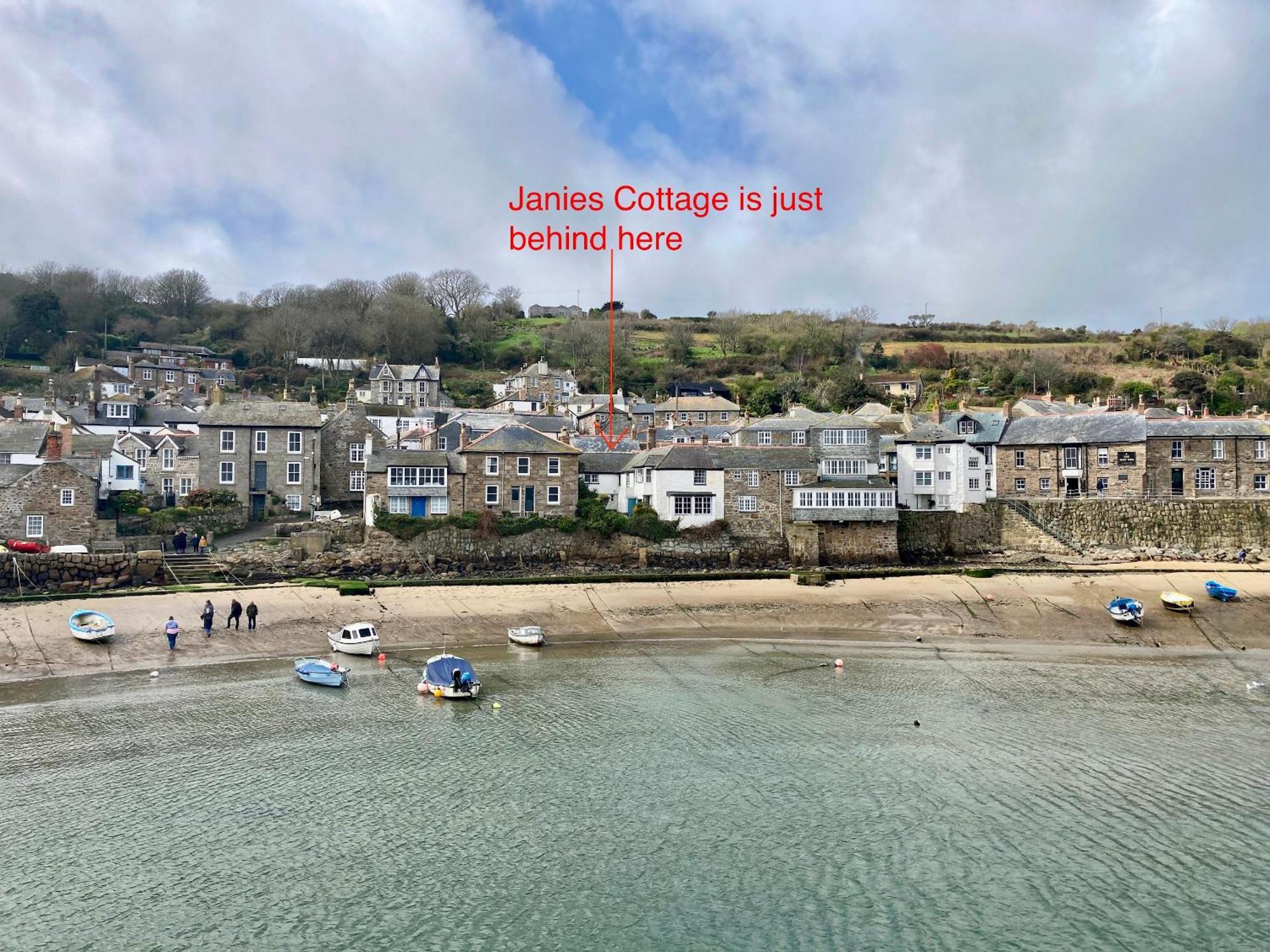 Janies Cottage~ Mousehole~Eclectic Interiors & Vintage Charm المظهر الخارجي الصورة